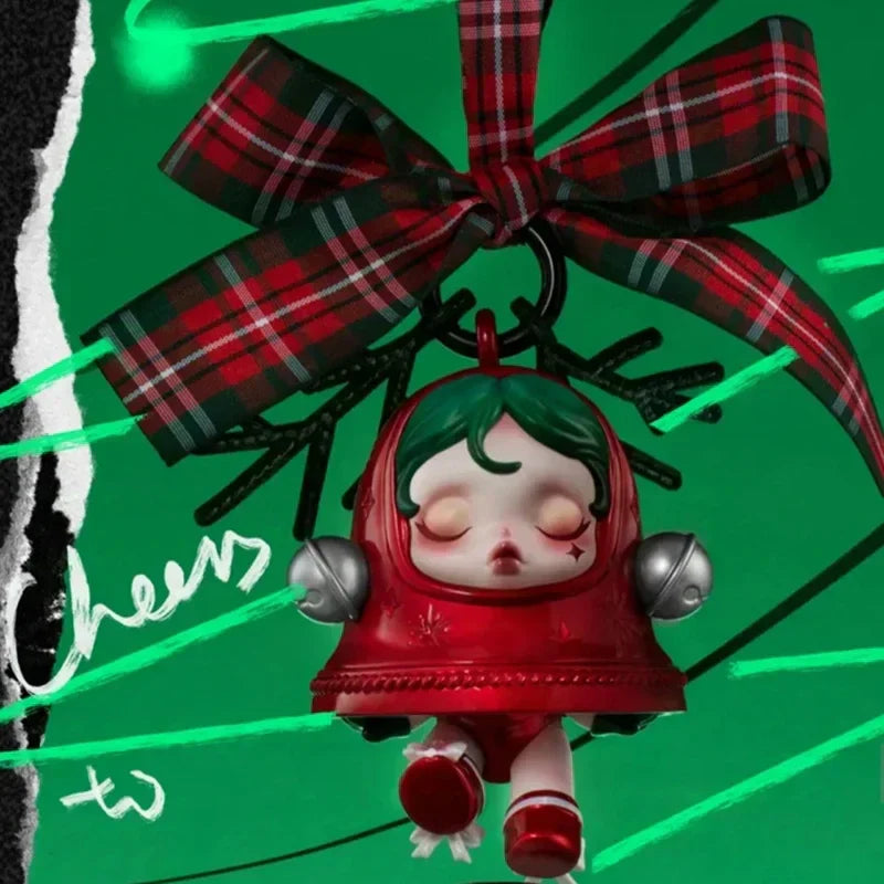 POP MART Labubu Doll SKULLPANDA Tell Me Box