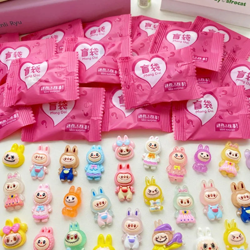 PopMart Labubu Blind Bags DIY Resin Toys Gift