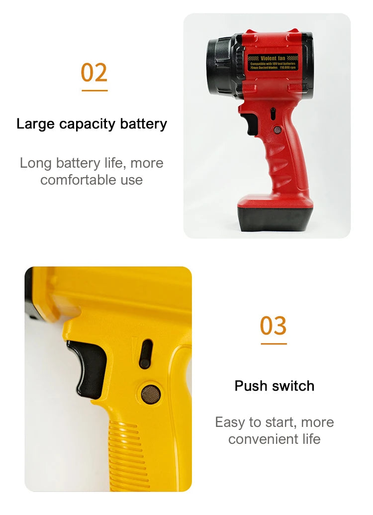 F018 Powerful Turbo Air Blower