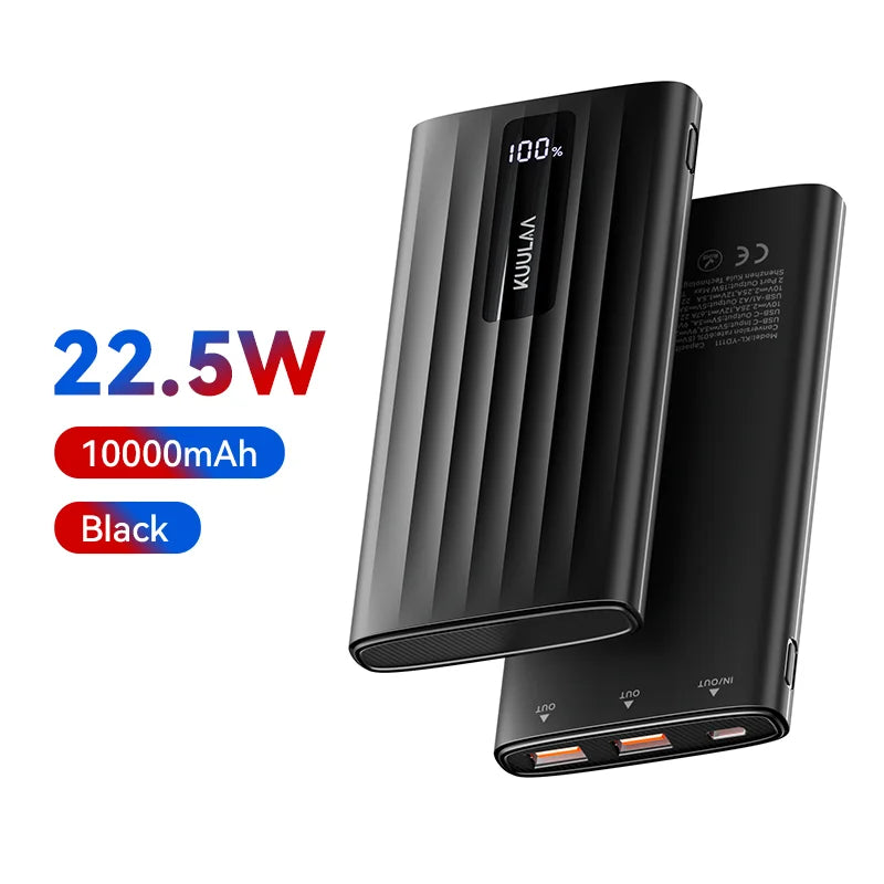 KUULAA 10000mAh Fast Charging Powerbank