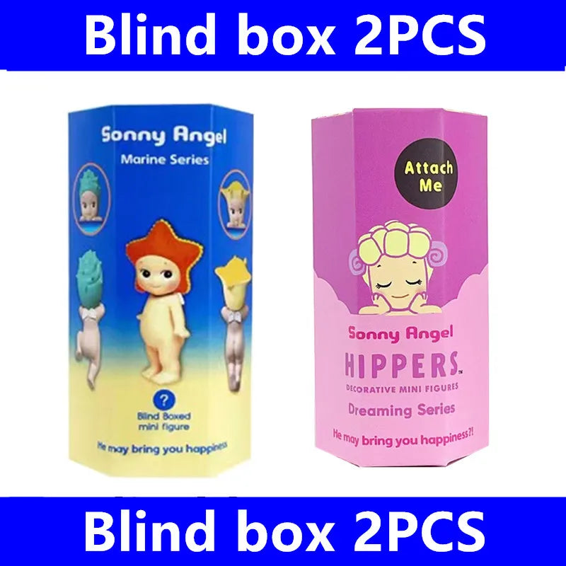 POP MART Labubu Doll Angel Hippers Box