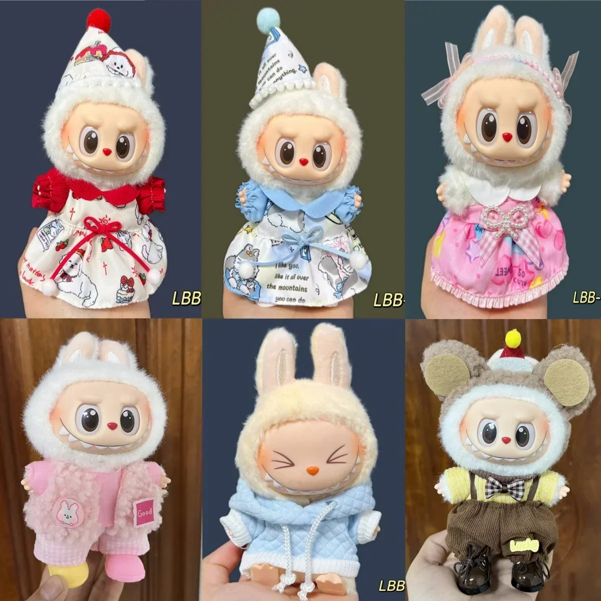 PopMart Labubu 15/17cm Princess Dress Set