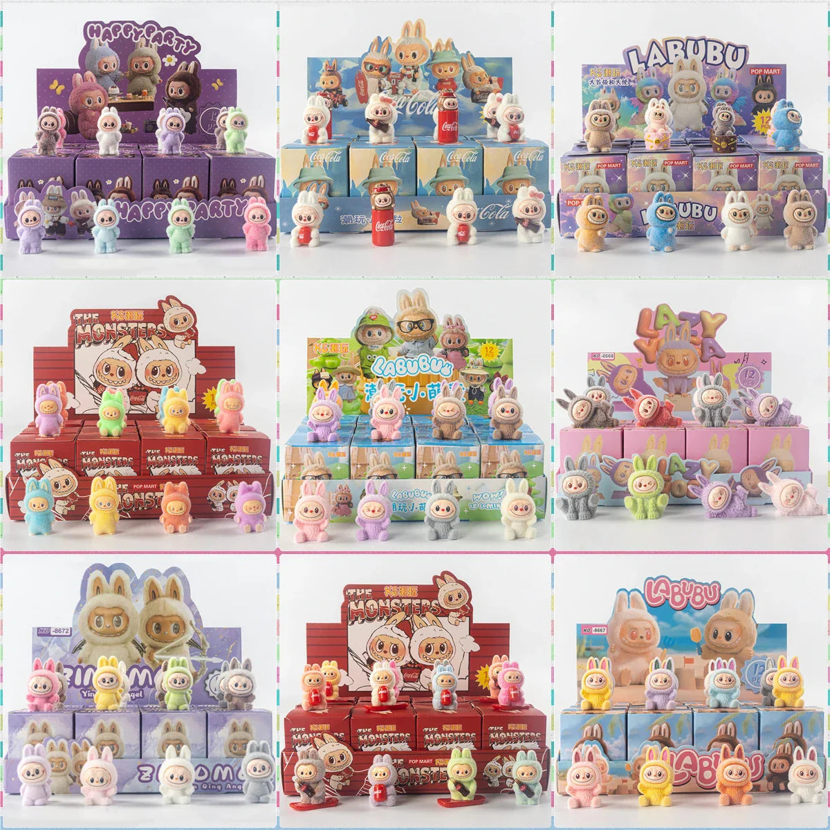 PopMart Labubu The Monsters 12pcs Blind Box Mini Dolls