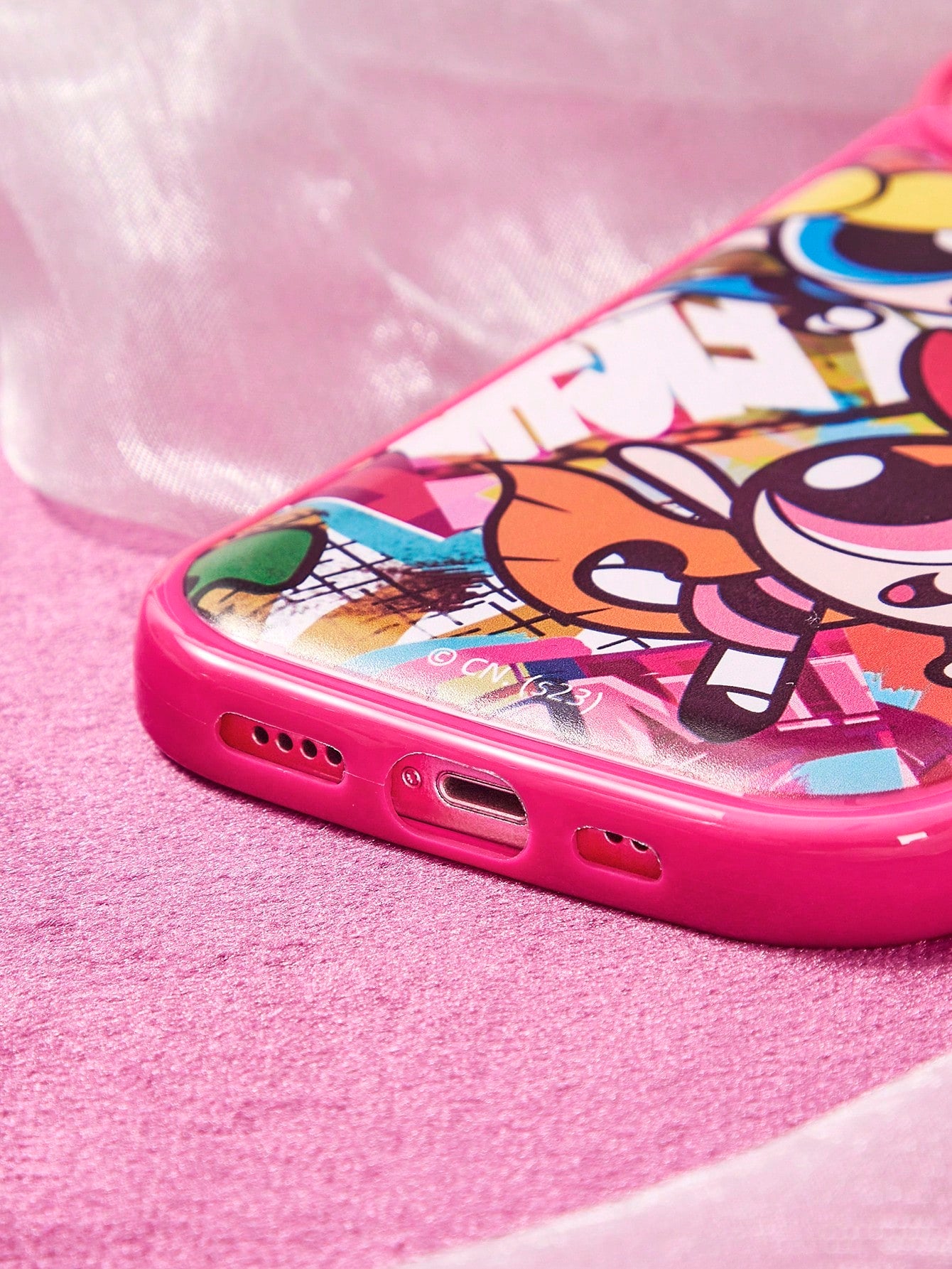 Powerpuff Girls Pink Cartoon Case